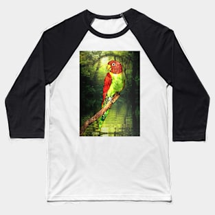 Parrot No:7 Baseball T-Shirt